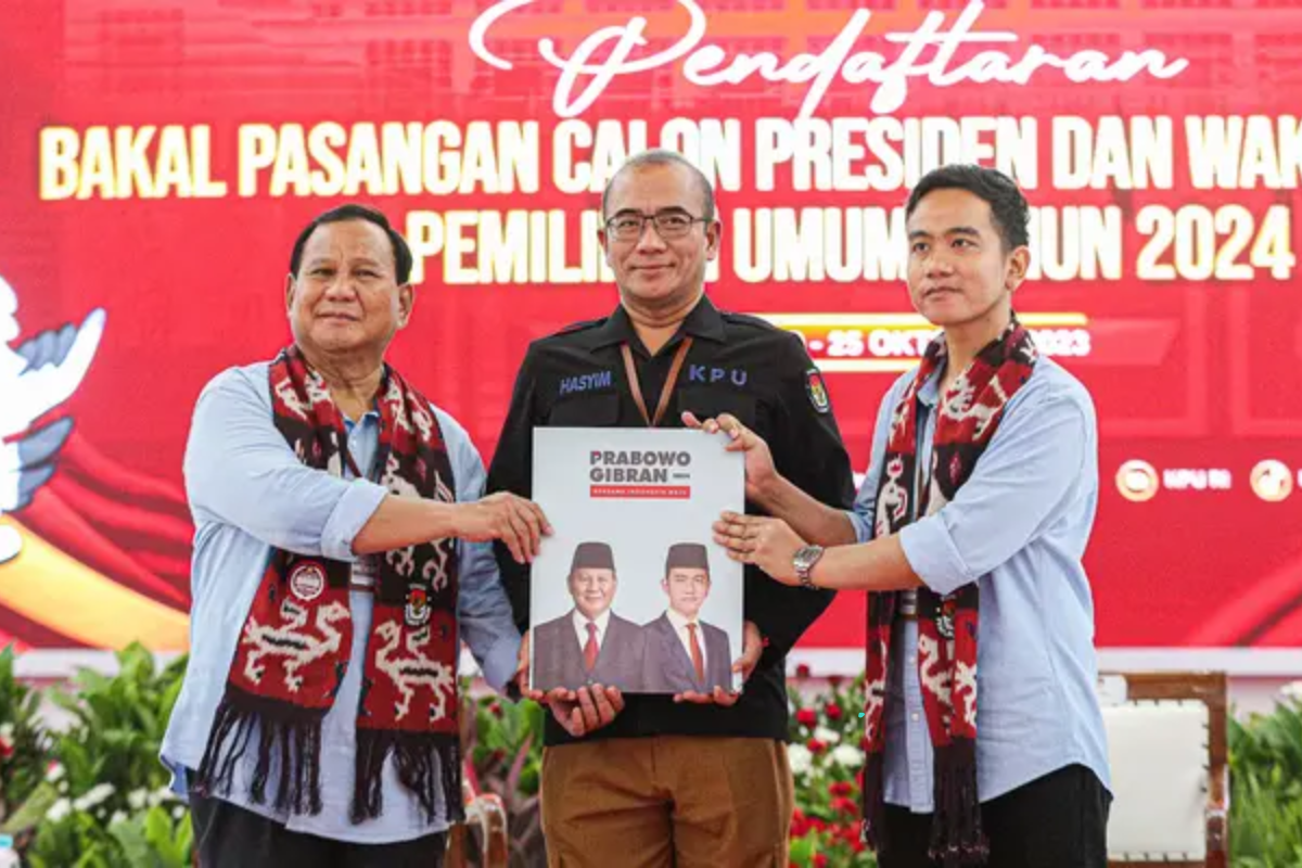 KPU RI Mengesahkan suara Prabowo-Gibran unggul di Sumsel